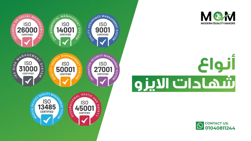أنواع-شهادات-الأيزو
